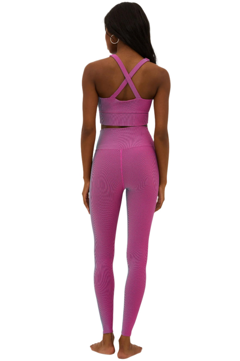 Beach Riot Tayler 7/8 Legging Sorbet Two Tone - Sorbet - Back Full View