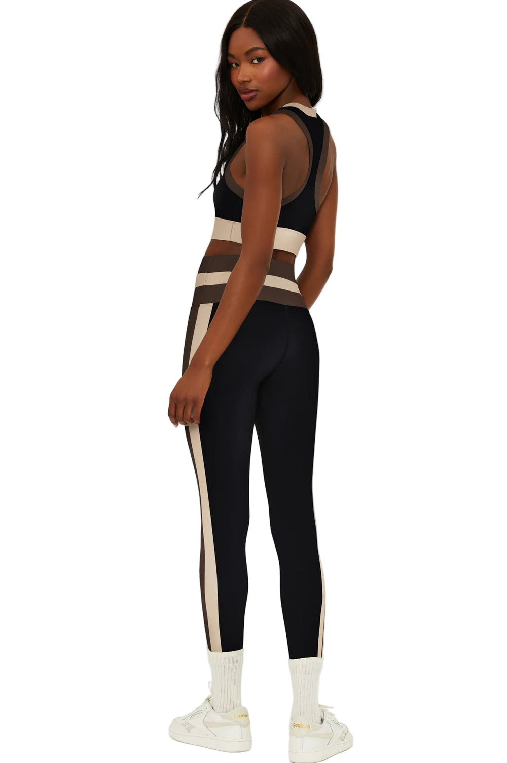 Beach Riot Mariella Legging Color Block - Mystic - Back Full View