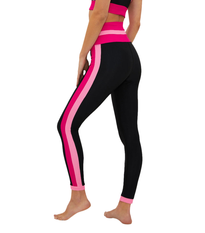 Beach Riot Melinda Ribbed Colorblock Legging back