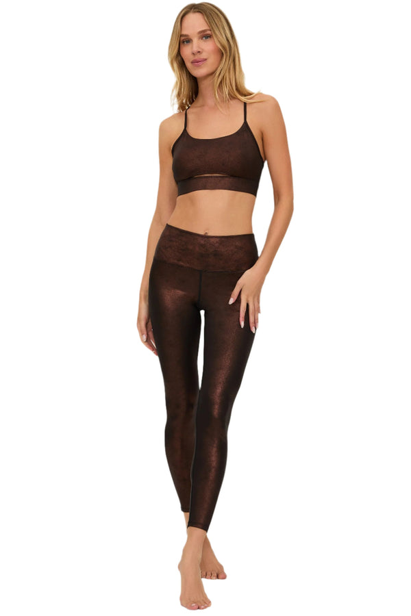 Beach Riot Tayler 7/8 Legging Java Glimmer