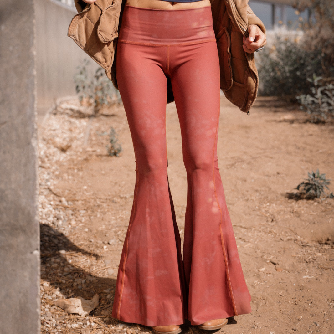 Buffalo Princess Rust Long Bell Bottom