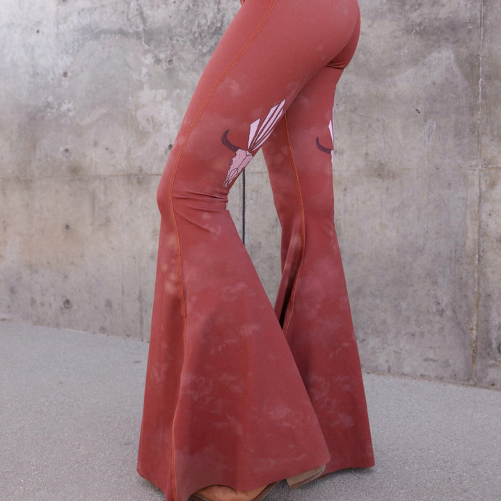 Buffalo Princess Rust Long Bell Bottom