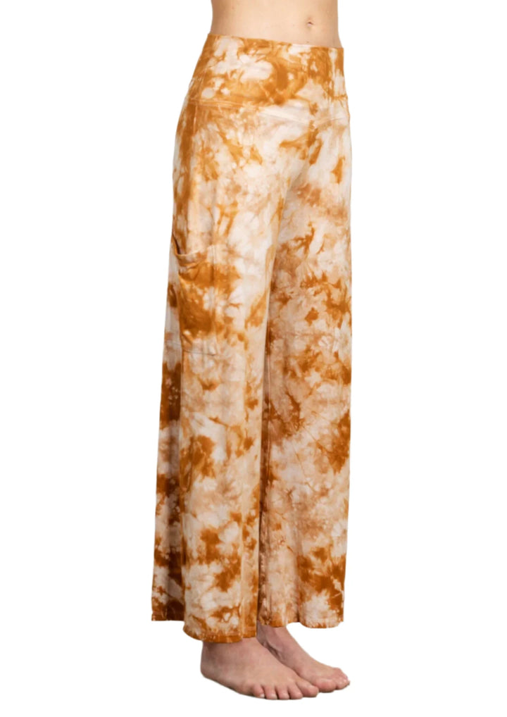 Jala Chill Cargo Pant - Rust Tie Dye - Side View