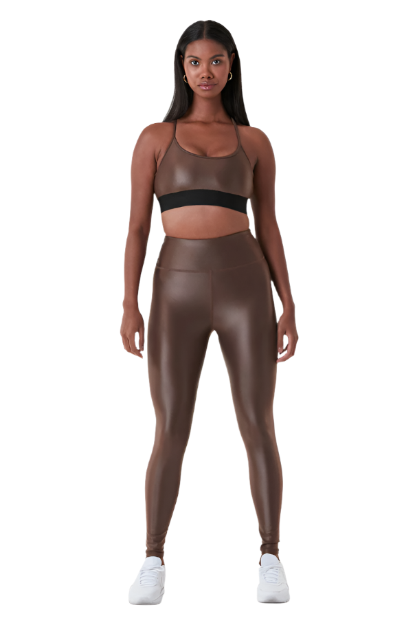 Noli Liquid Legging - Cafe Noli - Front Full View
