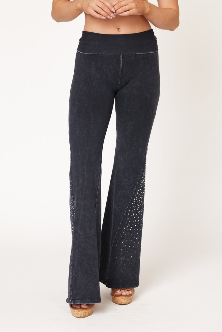 T-Party Crystal Inset Mineral Washed Yoga Pant CJ72375