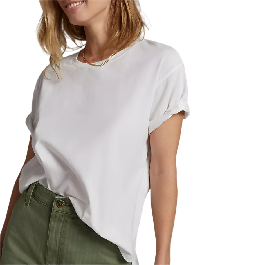 TMD T LA Crop Boxy Crew Neck
