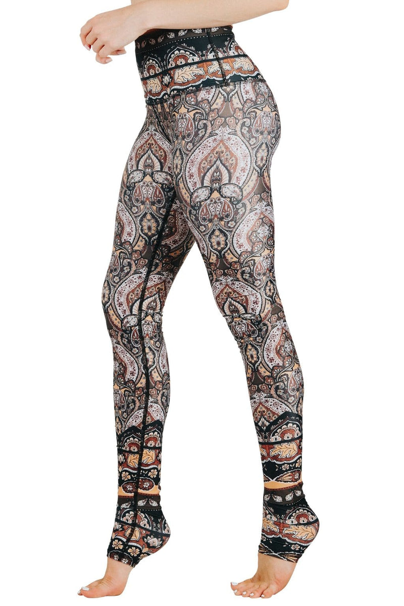 Espresso Yourself Printed Yoga Leggings by Yoga Democracy