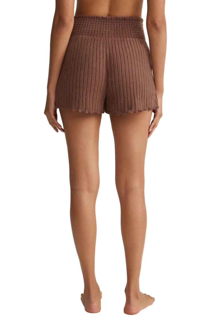 Z Supply Dawn Smocked Rib Shorts
