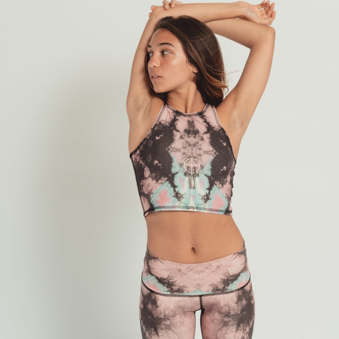 Eagle Feather Pink Mermaid Tank