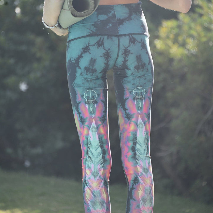 Eagle Feather Green Hot Pant