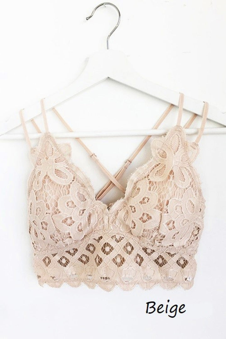 Anemone Crochet Lace Bralette FT0918