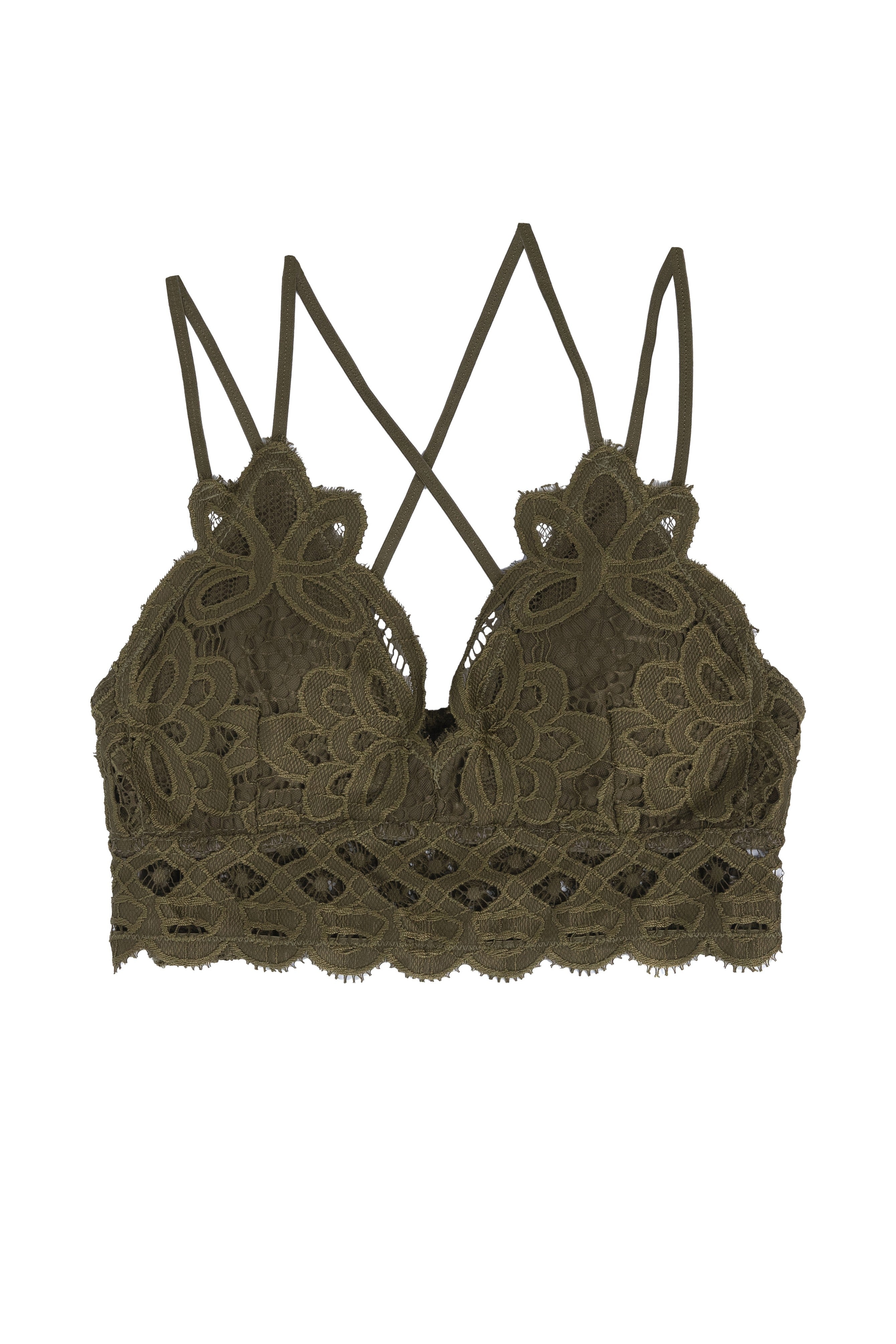 Anemone Pullover Lace Bralette | Anemone Seamless Lace Bra Online