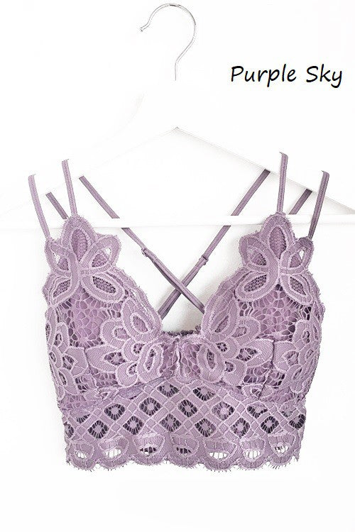 Anemone Crochet Lace Bralette FT0918