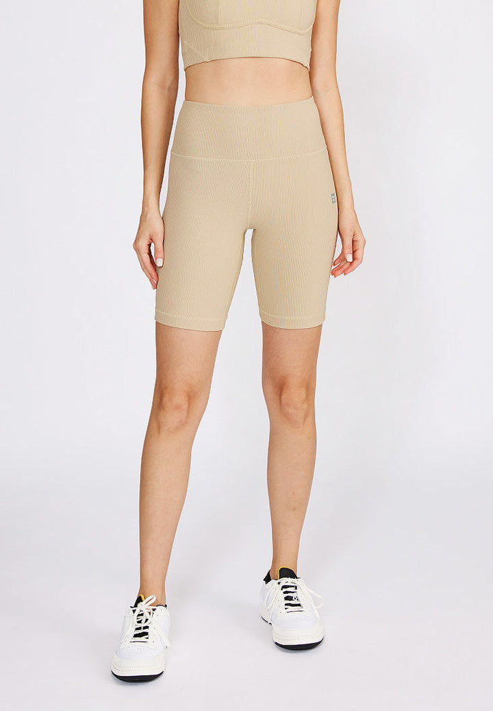 Harper biker shorts stone 8"