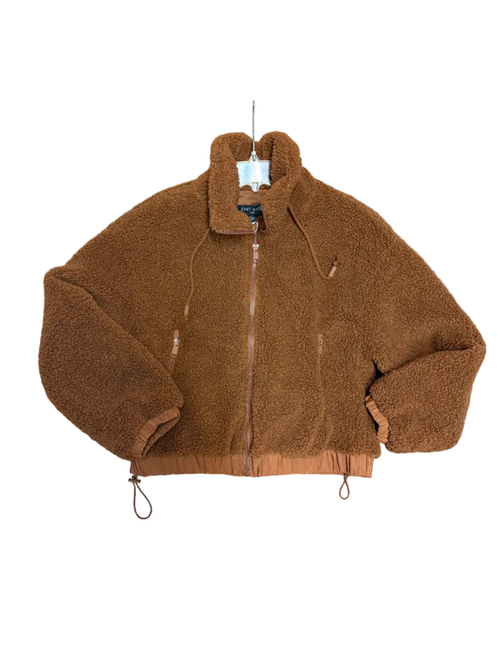 Love Tree Teddy Fleece Zip-Up Sweater Jacket 8077JY