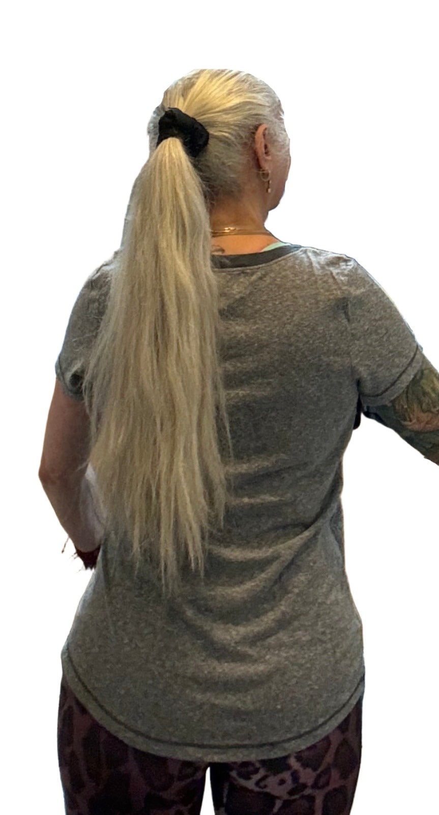 Heather Grey Rear TLA Ringer