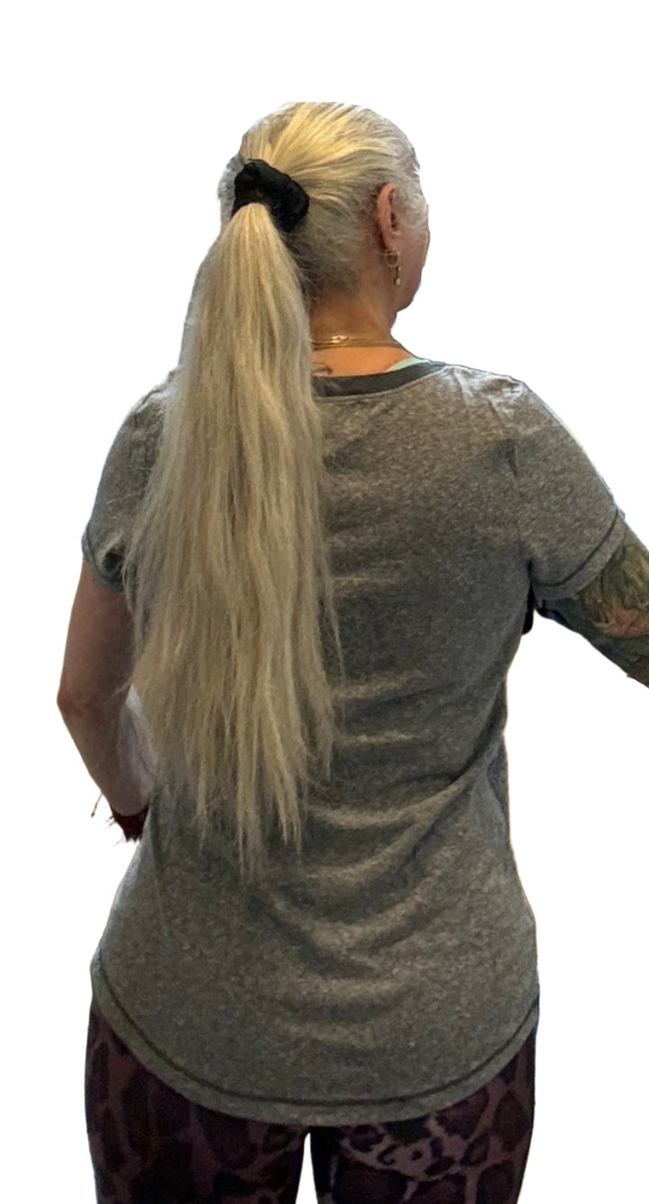 Heather Grey Rear TLA Ringer