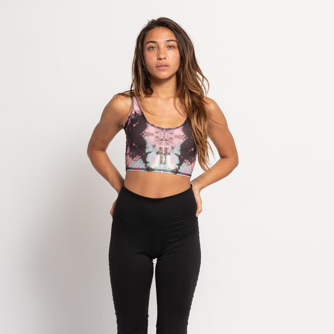 Eagle Feather Pink Lover Tank