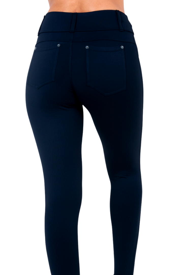 Bia Brazil Activewear Jean Legging - Black - Back View