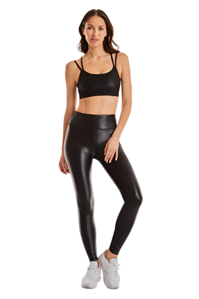 Liquid Legging by Noli Gloss Black full body