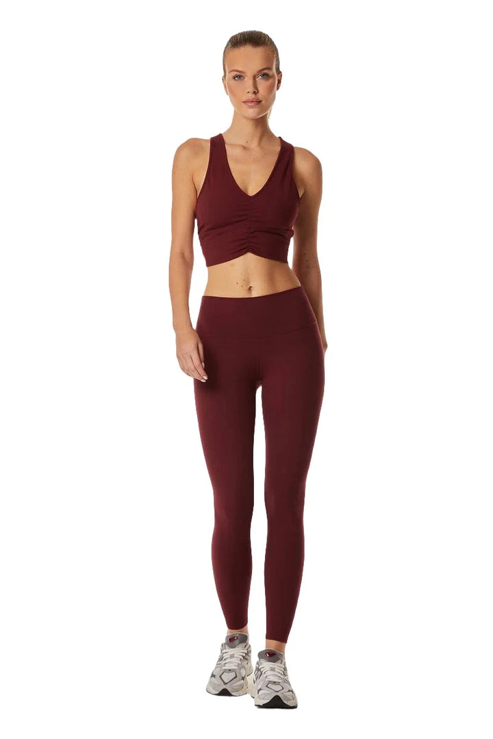 Noli Limitless Legging - Pinot - Front Full View