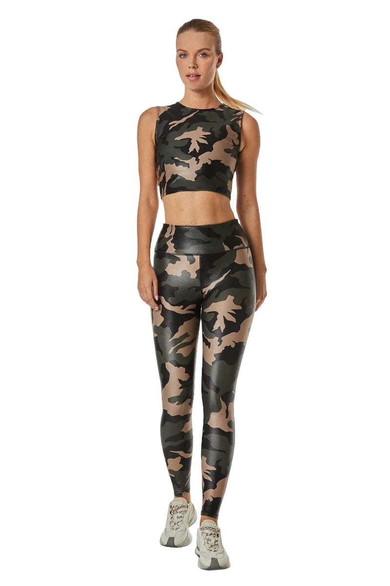 Noli Liquid Legging - Noli Camo - Front Full View