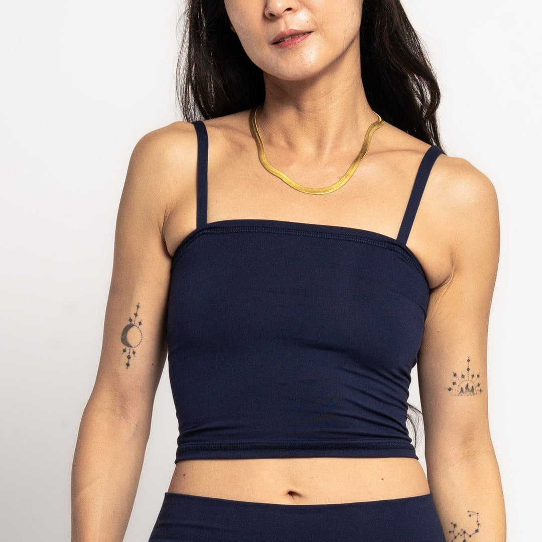 Solid Navy Tube Top ♡ *Final Sale