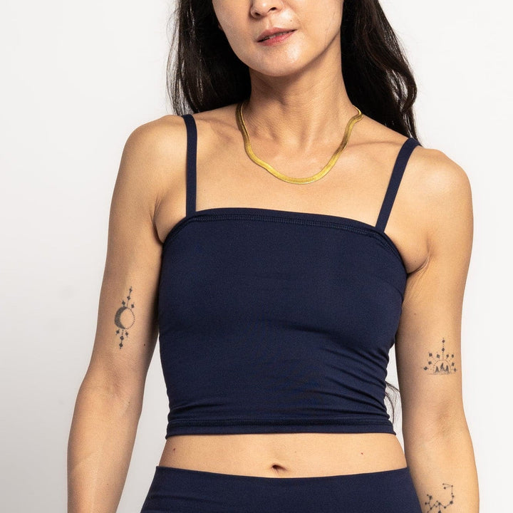 Solid Navy Tube Top ♡ *Final Sale