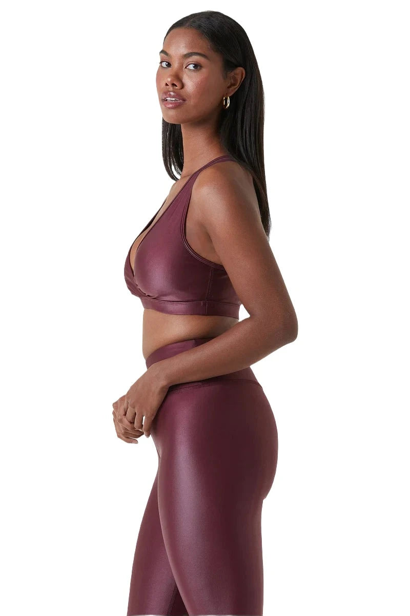 Noli Edge Bra - Dark Cherry Noli - Side View