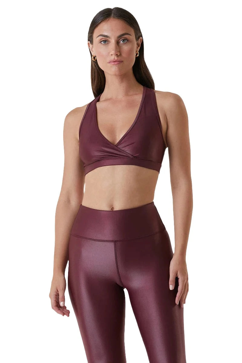 Noli Edge Bra - Dark Cherry Noli - Front View