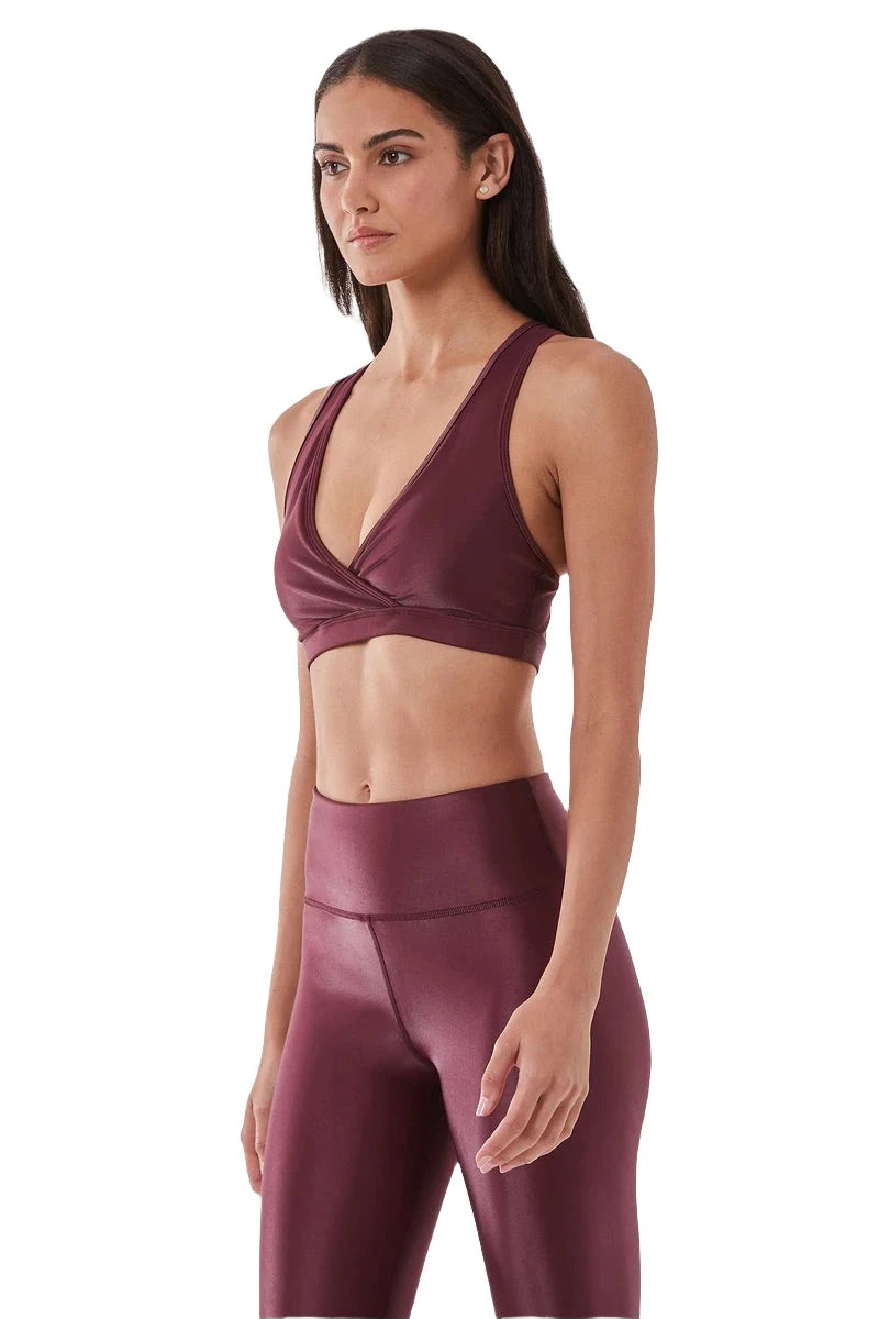 Noli Edge Bra - Dark Cherry Noli - Side View