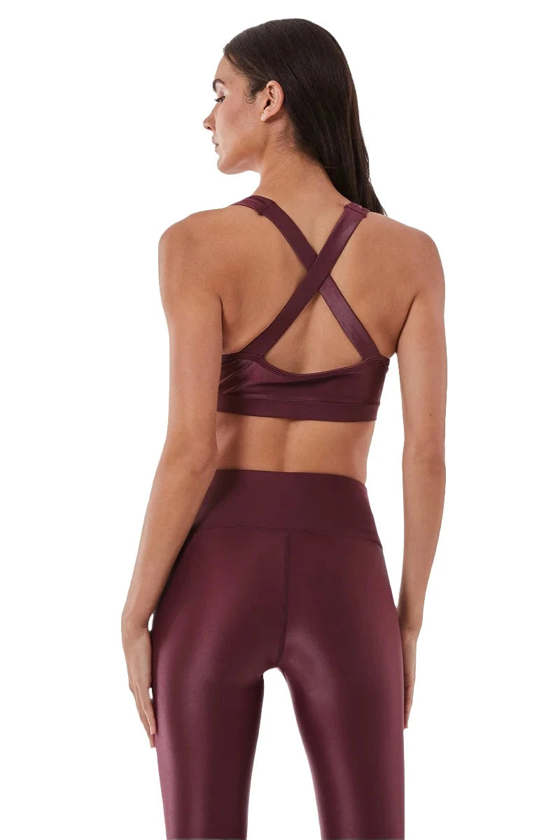 Noli Edge Bra - Dark Cherry Noli - Back View