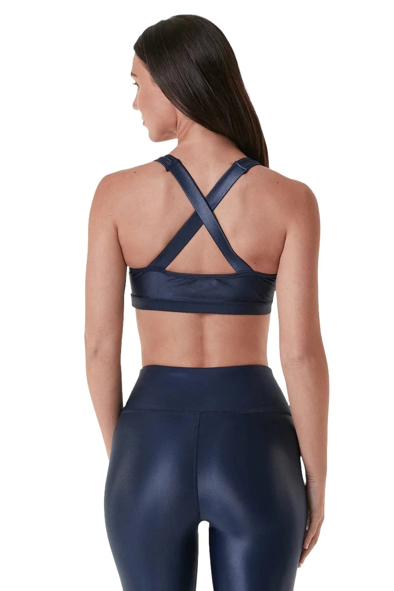 Noli Edge Bra - Navy Noli - Back View