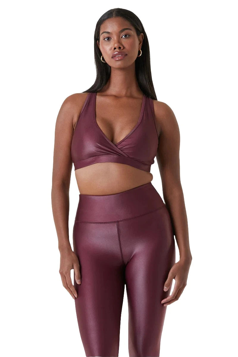 Noli Edge Bra - Dark Cherry Noli - Front View