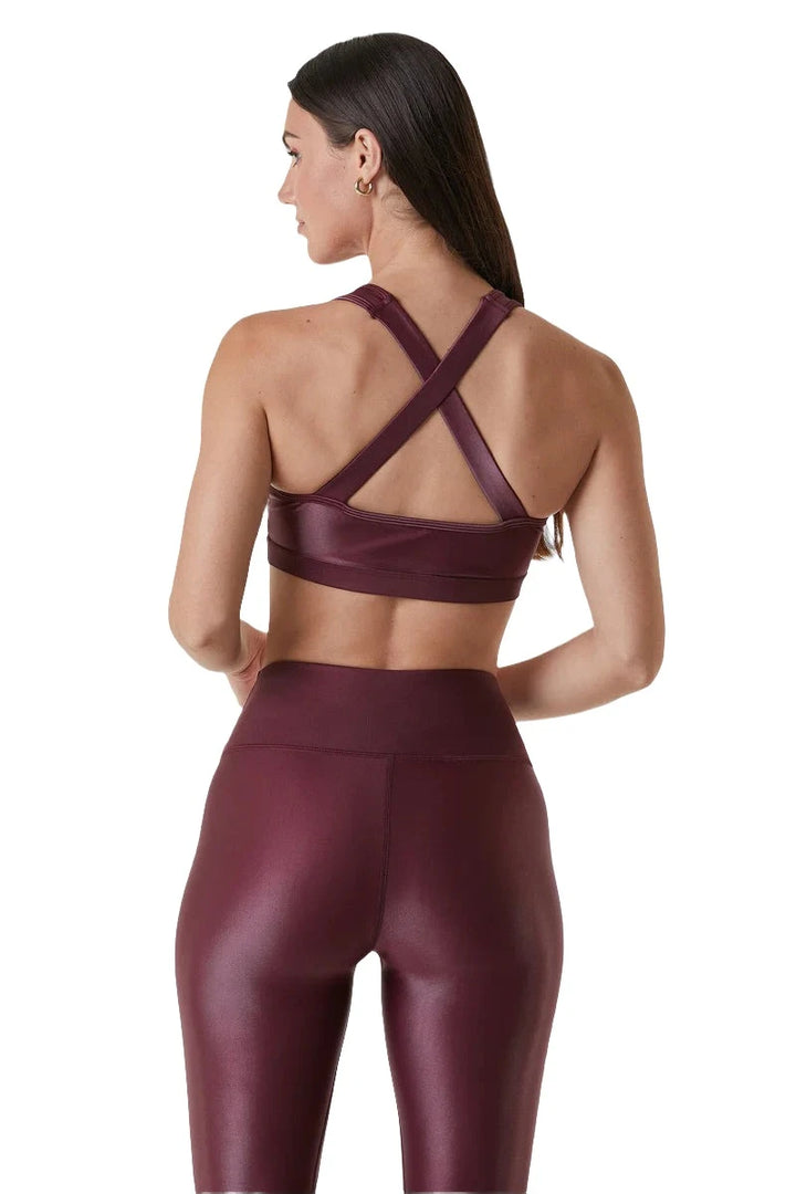 Noli Edge Bra - Dark Cherry Noli - Back View