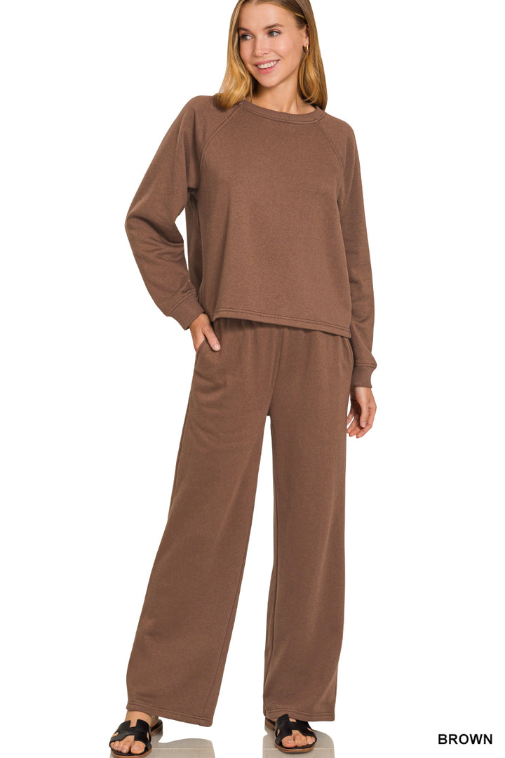 Zenana Fleece Active Sweat Set OTOP-4338