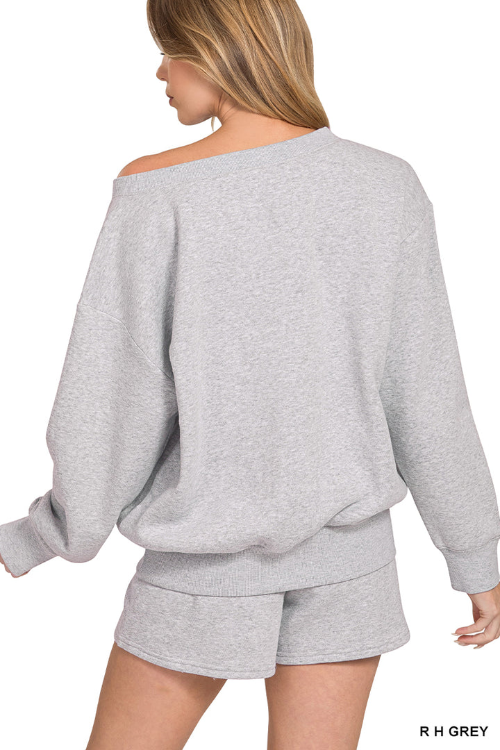 Zenana Fleece Active Short Set OTOP-4379