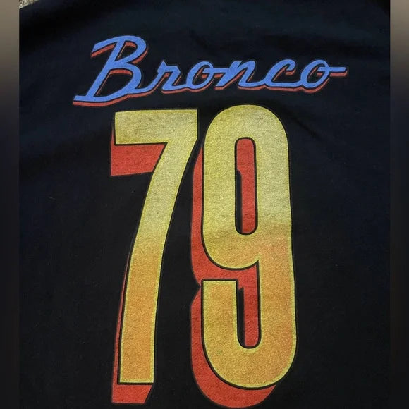 Off Road Ready BRONCO Tee Shirt by Junk Food Black