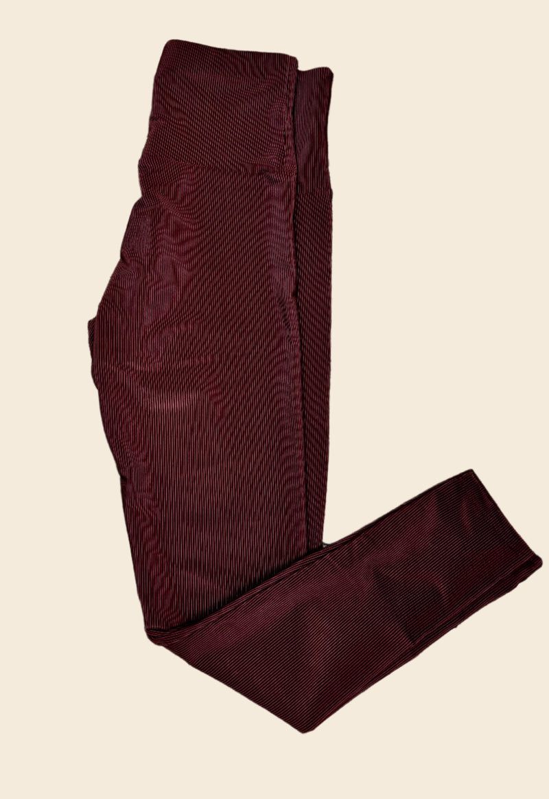 Onzie Ribbed Legging 2250 Fig Rib