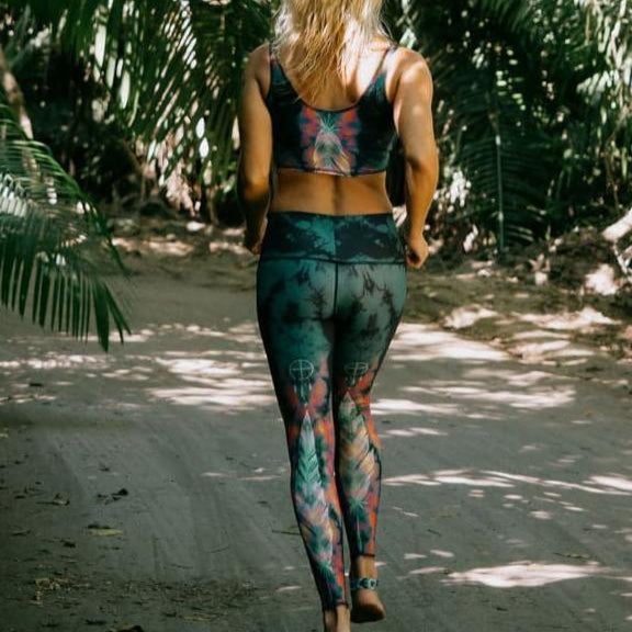 Eagle Feather Green Hot Pant