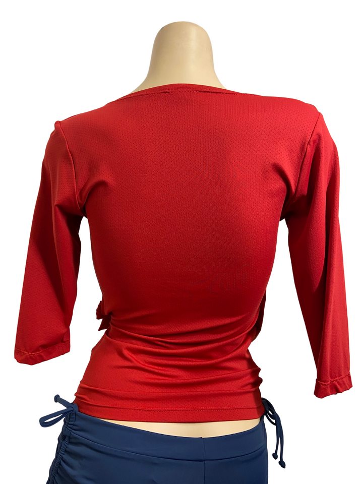 Bia Brazil Activewear Crossover Wrap Top TT802