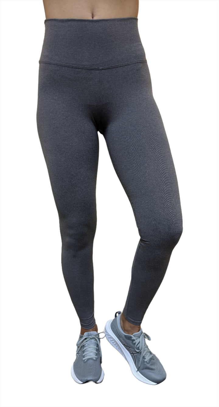 One Step Ahead Roll Down Heather Grey Legging 