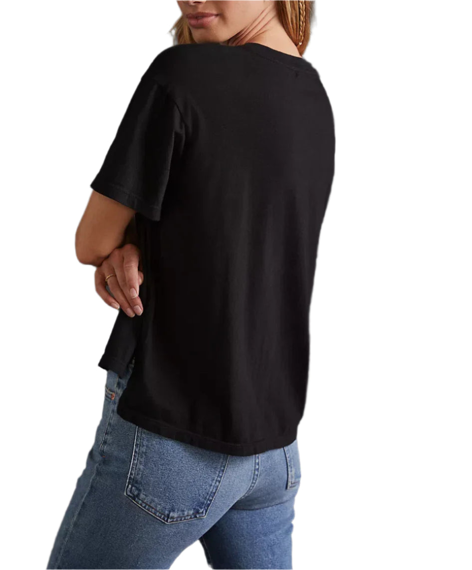 TMD T LA Crop Boxy Crew Neck