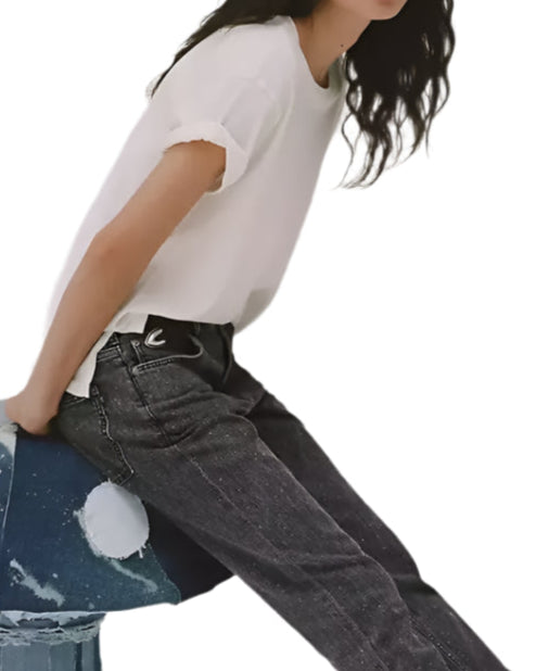 TMD T LA Crop Boxy Crew Neck