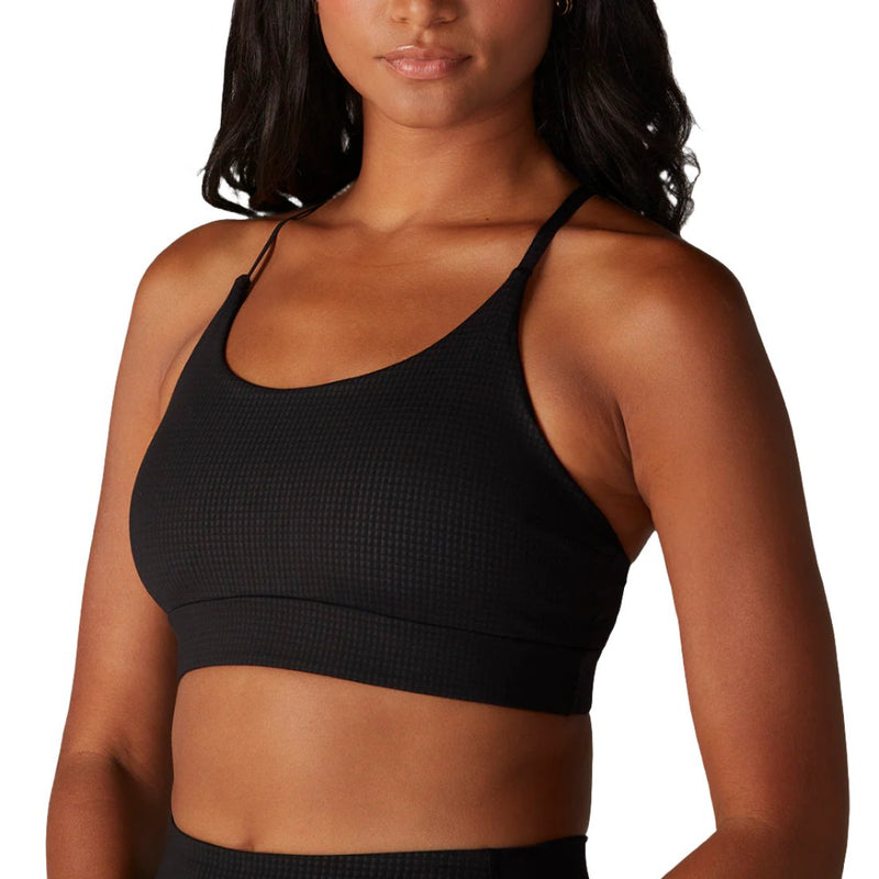 Tavi Active  Bra Ebony Waffle close up