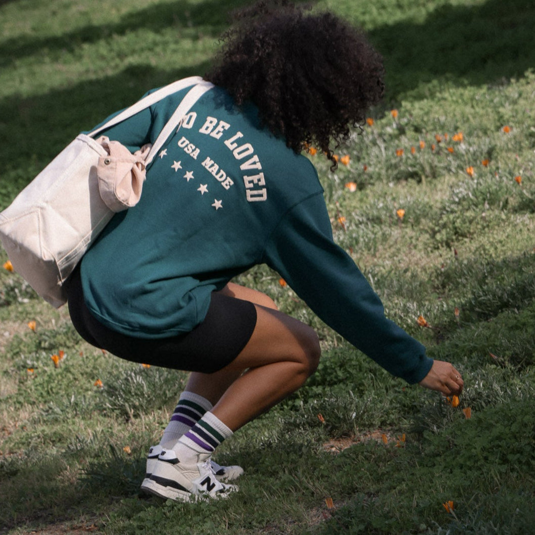 'To Be Loved' Printed Pullover Sweatshirt ♡ *Final Sale