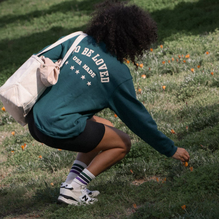 'To Be Loved' Printed Pullover Sweatshirt ♡ *Final Sale