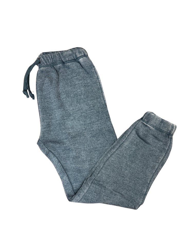 Vintage Havana Burnout High Waisted Jogger - Denim