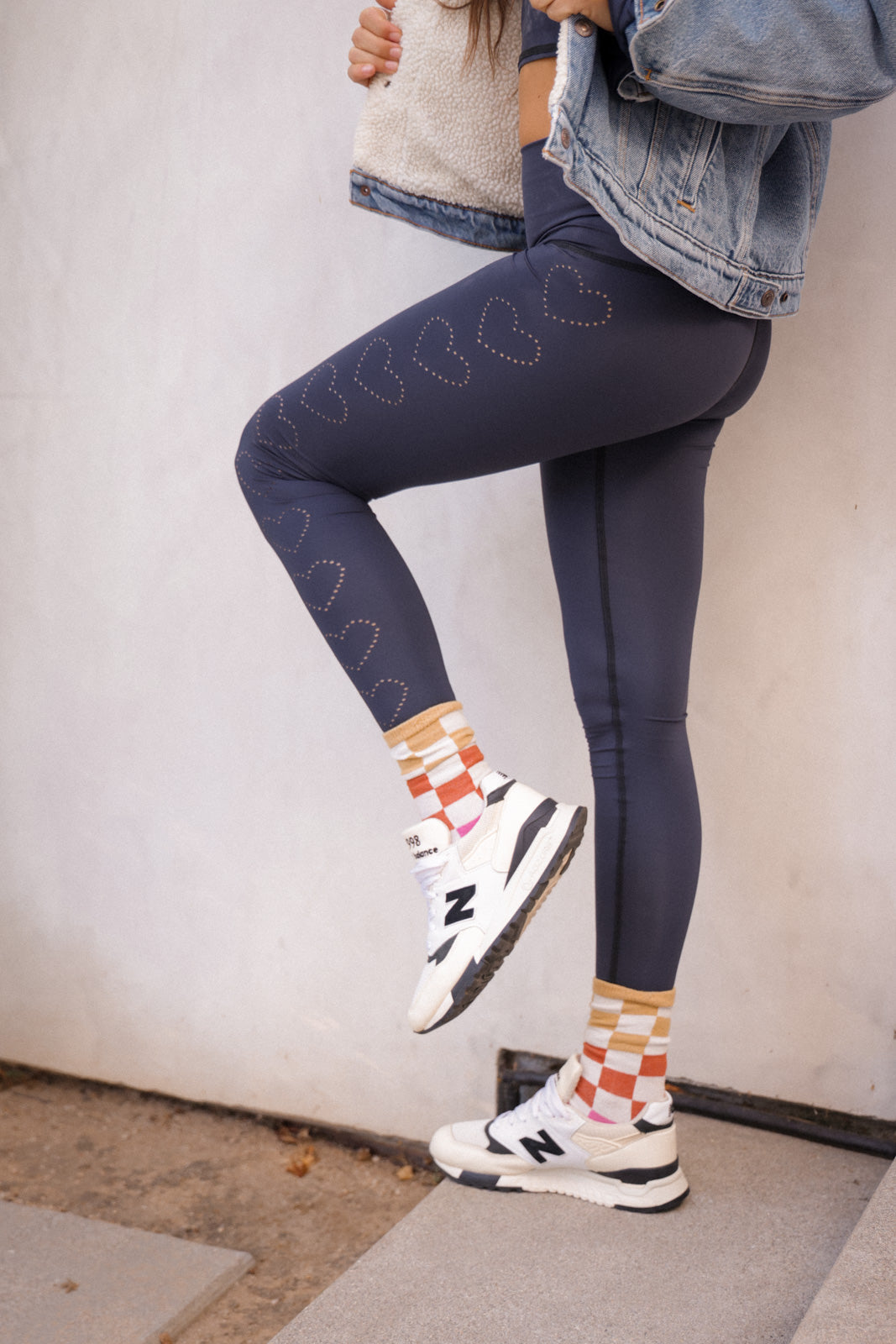 Heart Laser Navy Hot Pant ♡