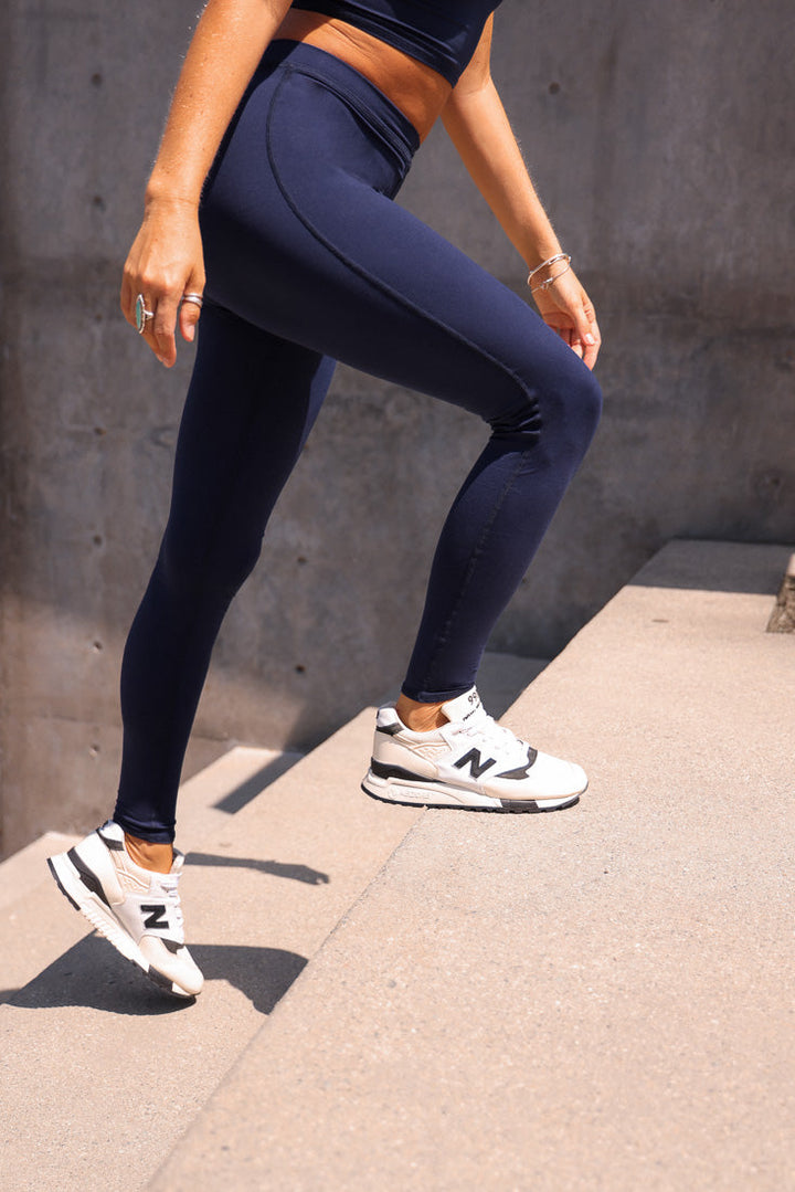 Solid Navy 'Cozy' High Waisted Legging ♡ *Final Sale